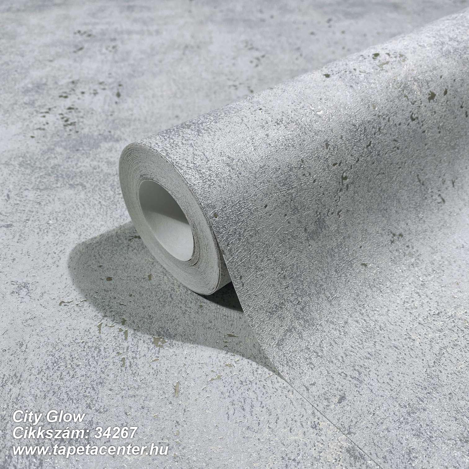 Beton,egyszínű,szürke,illesztés mentes,lemosható,vlies tapéta 